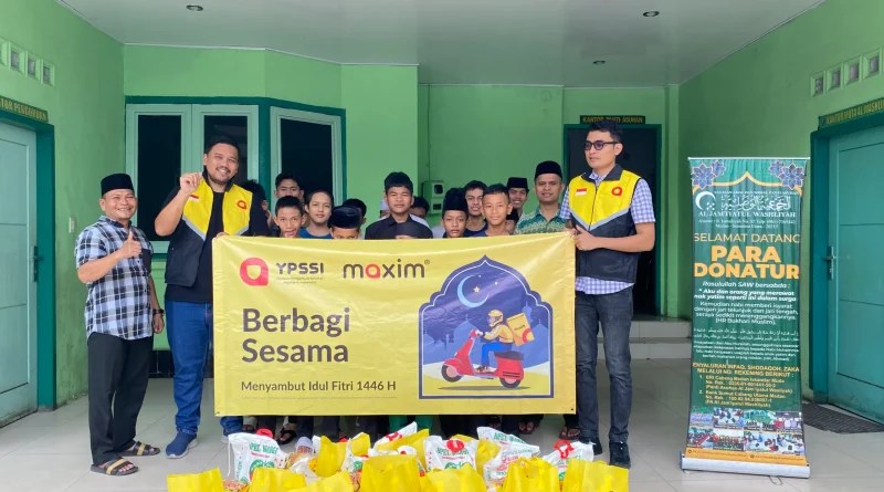 Maxim Santuni Anak Yatim di Batam dalam Kampanye Ramadan YPSSI 2025