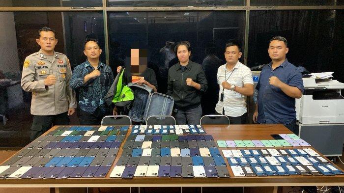 Buron Penyelundup Handphone Ditangkap Bea Cukai Batam di Bandara Hang Nadim