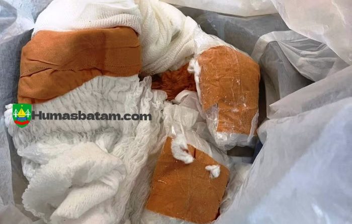 Penyelundupan Sabu Dalam Popok Digagalkan Bea Cukai Batam
