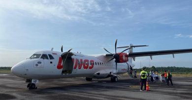 Penerbangan Bersejarah Wings Air ke Bandara Tuanku Tambusai